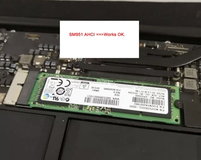 JSER 12+16pin 2014 2015 to M.2 NGFF M-Key AHCI SSD Convert Card Compatible for A1493 A1502 A1465 A1466 - Image 5